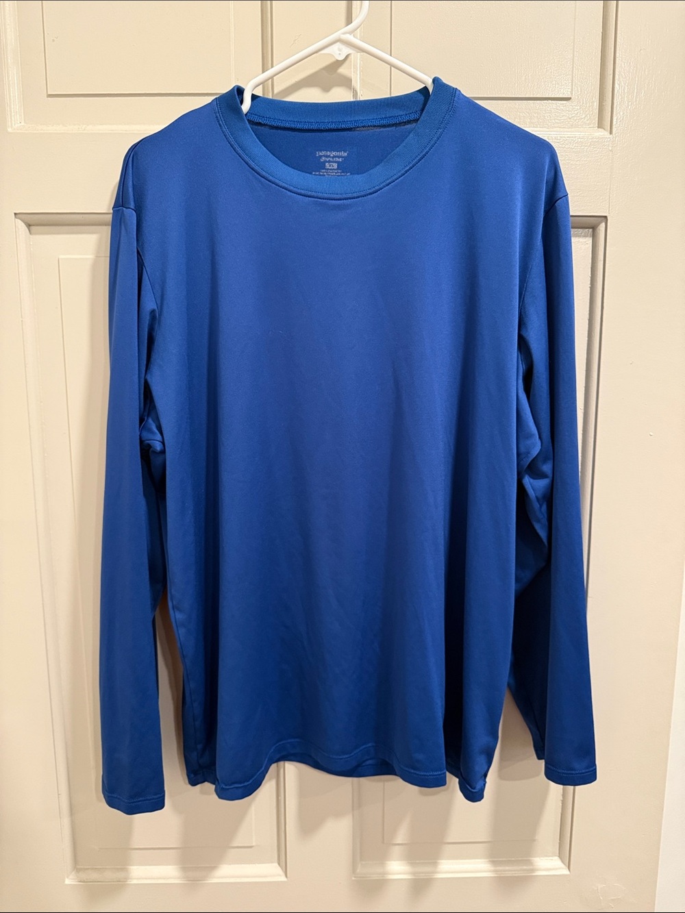 Patagonia Capilene Men's Blue Long-Sleeve Shirt Sz XL